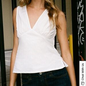 BRANDY MELVILLE LINEN TANK